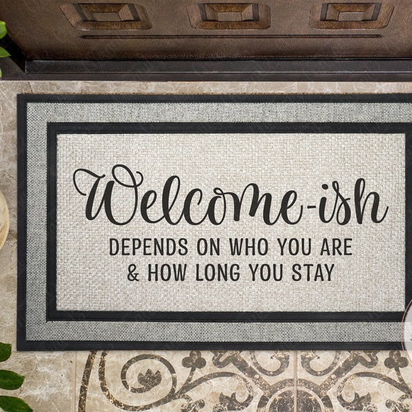 Custom Doormat, Housewarming Gift, Wedding gift, Personalized Entry mat, Closing Gift, Welcome mat, Monogram Rug, Front Door Mat