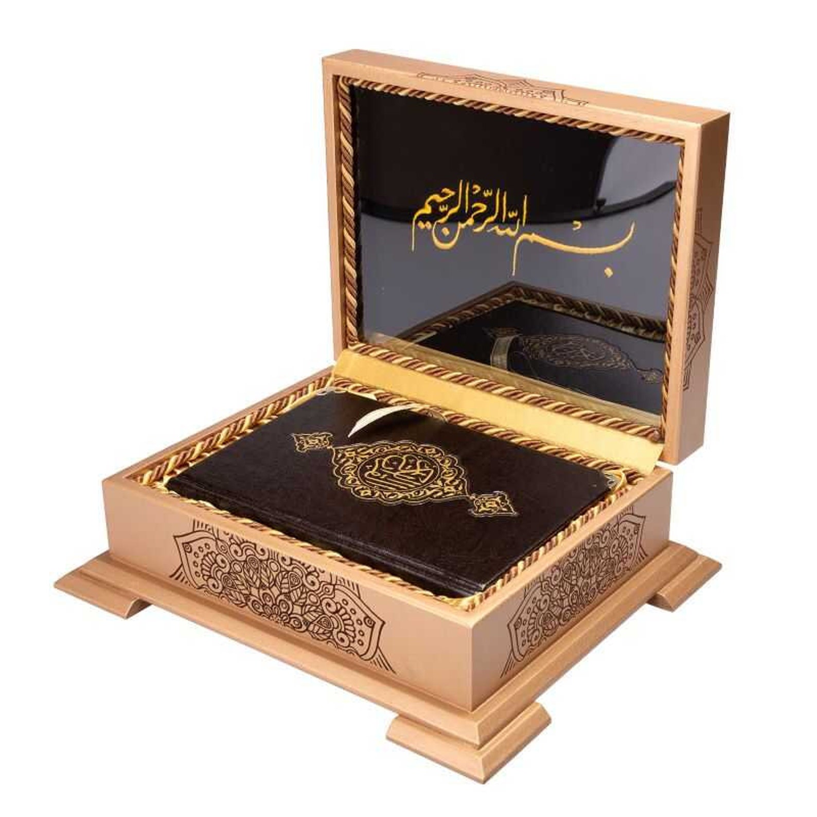 Wooden Boxed QuranIslamic Gift Quran Book with Luxurious Etsy