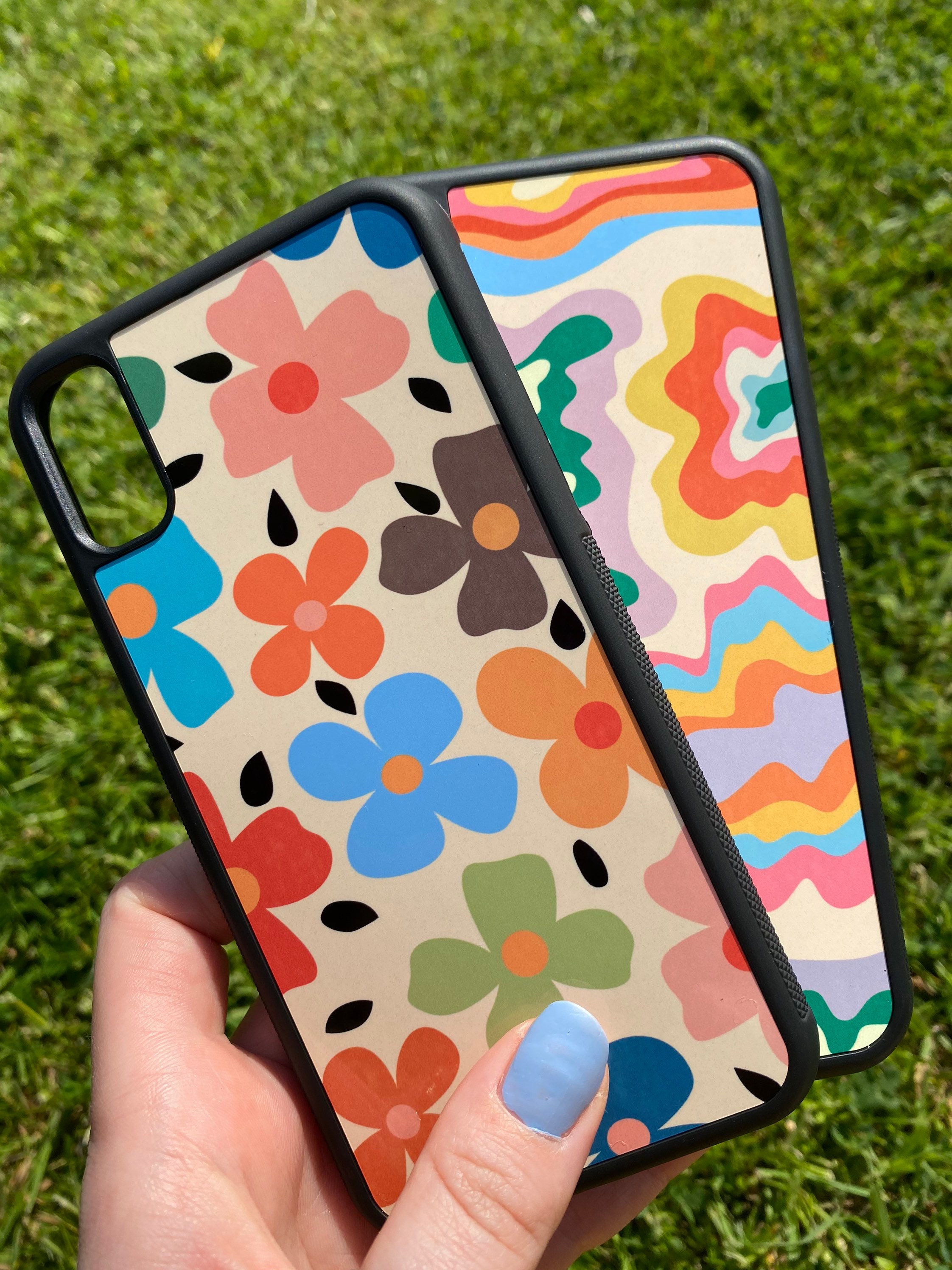 Funky Swirl / Flower Power Phone Cases Todos los tamaños Etsy