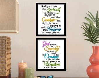 2 PATTERN SET Cross Stitch Patterns -012A