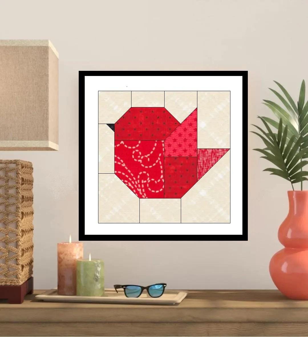 Bird EPP English Paper Piecing Block -OC451 - Etsy