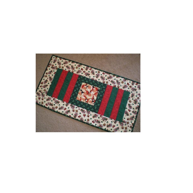 Striped Quilt as You Sew Table Runner Pattern343 Etsy