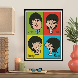 Beatles Cross Stitch Pattern -108