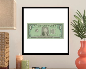 Dollar Bill Cross Stitch Pattern -364