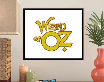 Patrones de punto de cruz del Mago de Oz -122