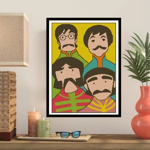 Beatles Cross Stitch Pattern -267
