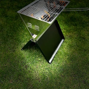 Barbacoa portátil plegable