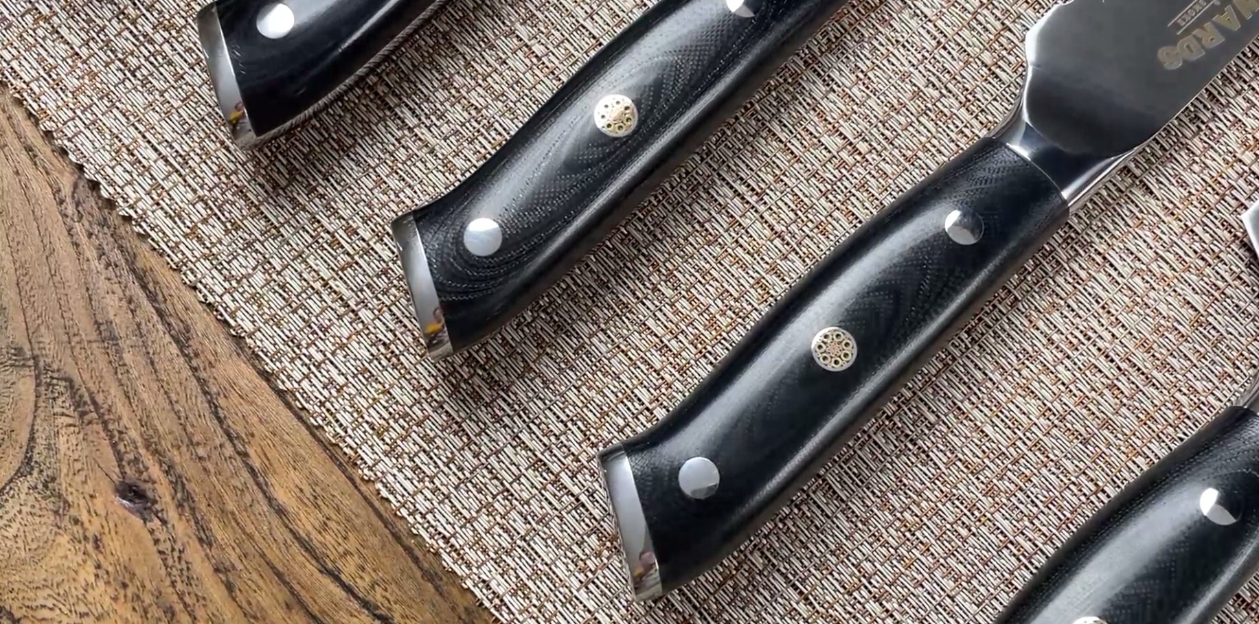 Nyx Range German Steel Chef Knife Set Available Etsy