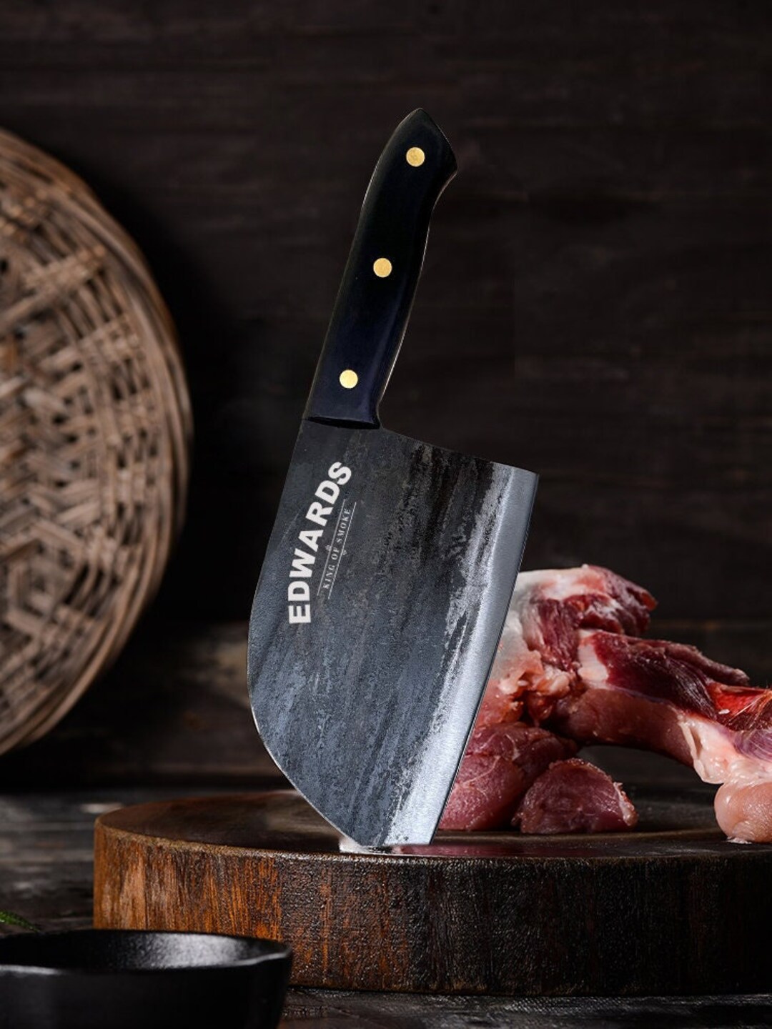 7 Handmade Butcher Knife Available Www.edwardskingofsmoke.co.uk Etsy