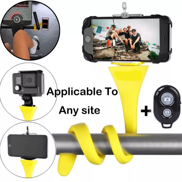 Flexible Selfie Stick For GoPro, IPhone & Android Cameras