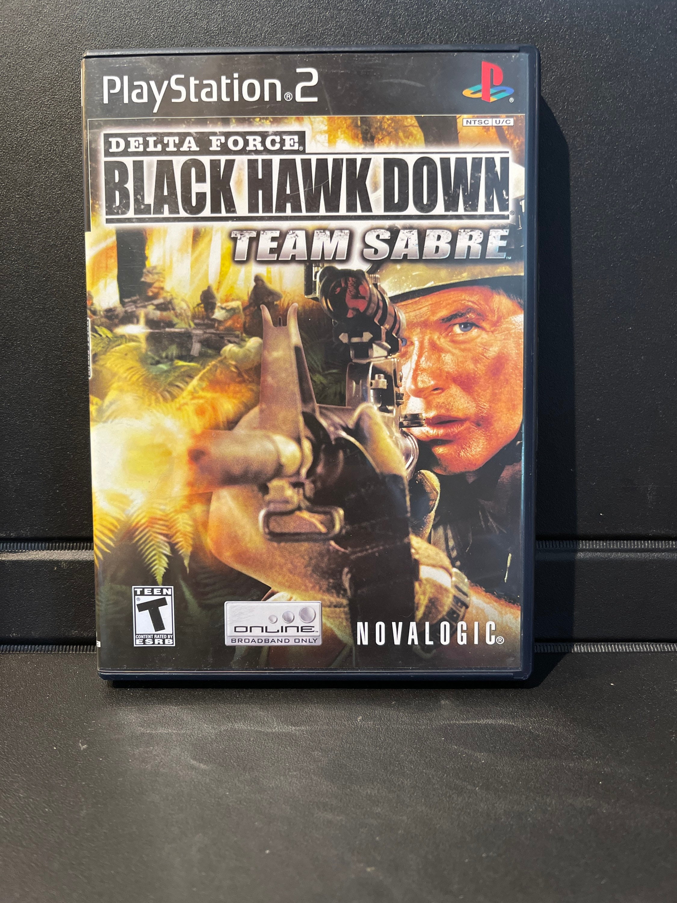 Delta Force Black Hawk Down sony Playstation 2, PS2, 2005 Complete and