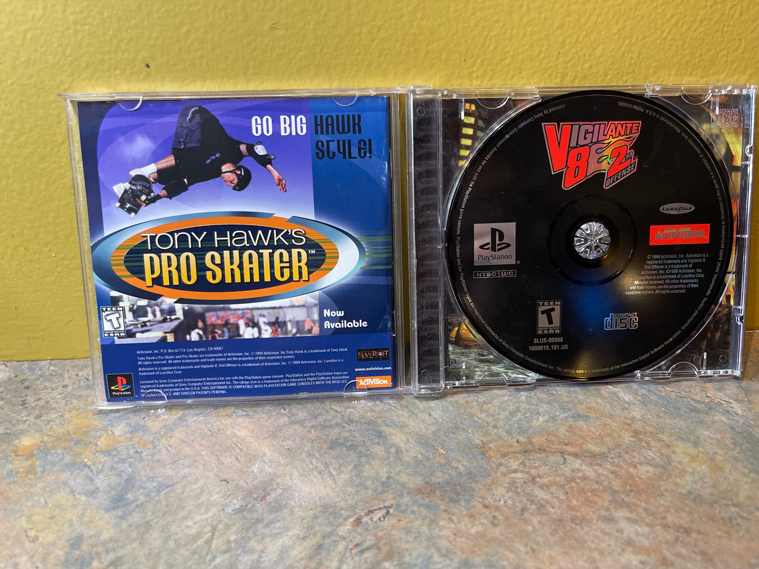 Vigilante 8: 2nd Offense (sony Playstation 1, 1999) PS1 Black