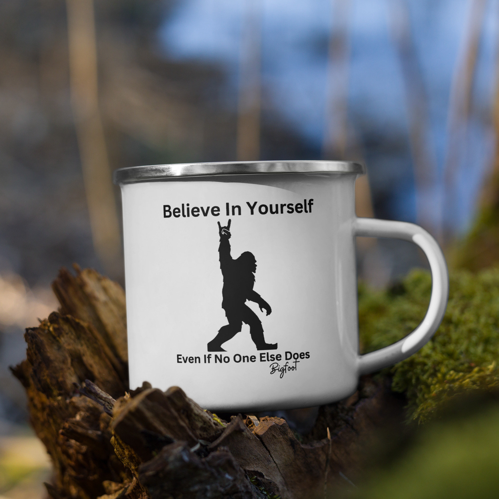 Bigfoot Sasquatch Ceramic Coffee Mug - Funny Novelty Cup 11 Oz M104