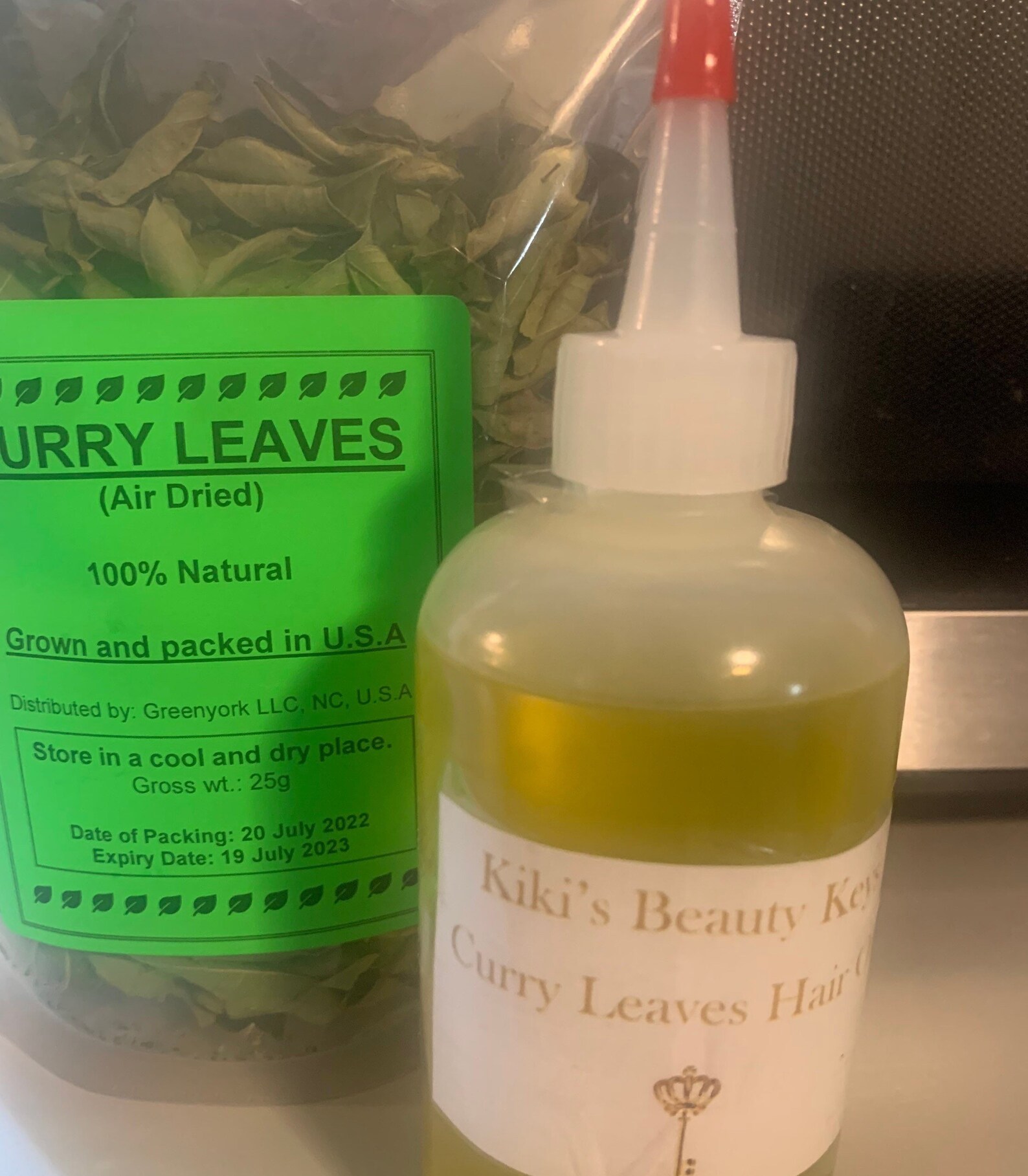 Curry Leaves Hair Oil. Ultimate Oil for Grays. Gray Hair. Root Etsy