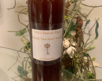 Black Tea Hair Rinse, DHT Blocker, Shine & Luster