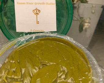 Neem Hair Growth Butter, Dry Scalp Treatment, Natural Ayurvedic Remedy