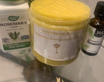 Manteca de romero para el crecimiento del cabello: tratamiento estimulante para el cuero cabelludo