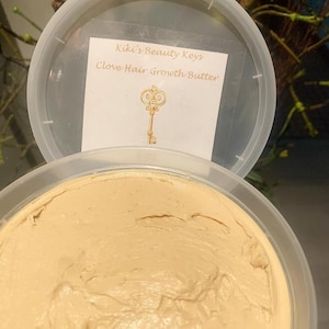 Manteiga de Cravo para Crescimento Capilar! Creme Capilar de Cravo. Minerais/Oxigênio para um Crescimento Incrível! Cabelos Macios e Sem Embaraços! Queda de Cabelo, Cabelos Grisalhos e Queda de Cabelo!