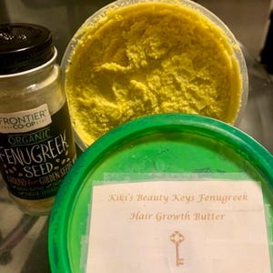 Fenugreek Hair Growth Butter. Fenugreek Hair Butter. Extreme Fast Growth For Hair Loss, Thinning, Damaged Hair. Hair Growth. Ayurvedic Hair