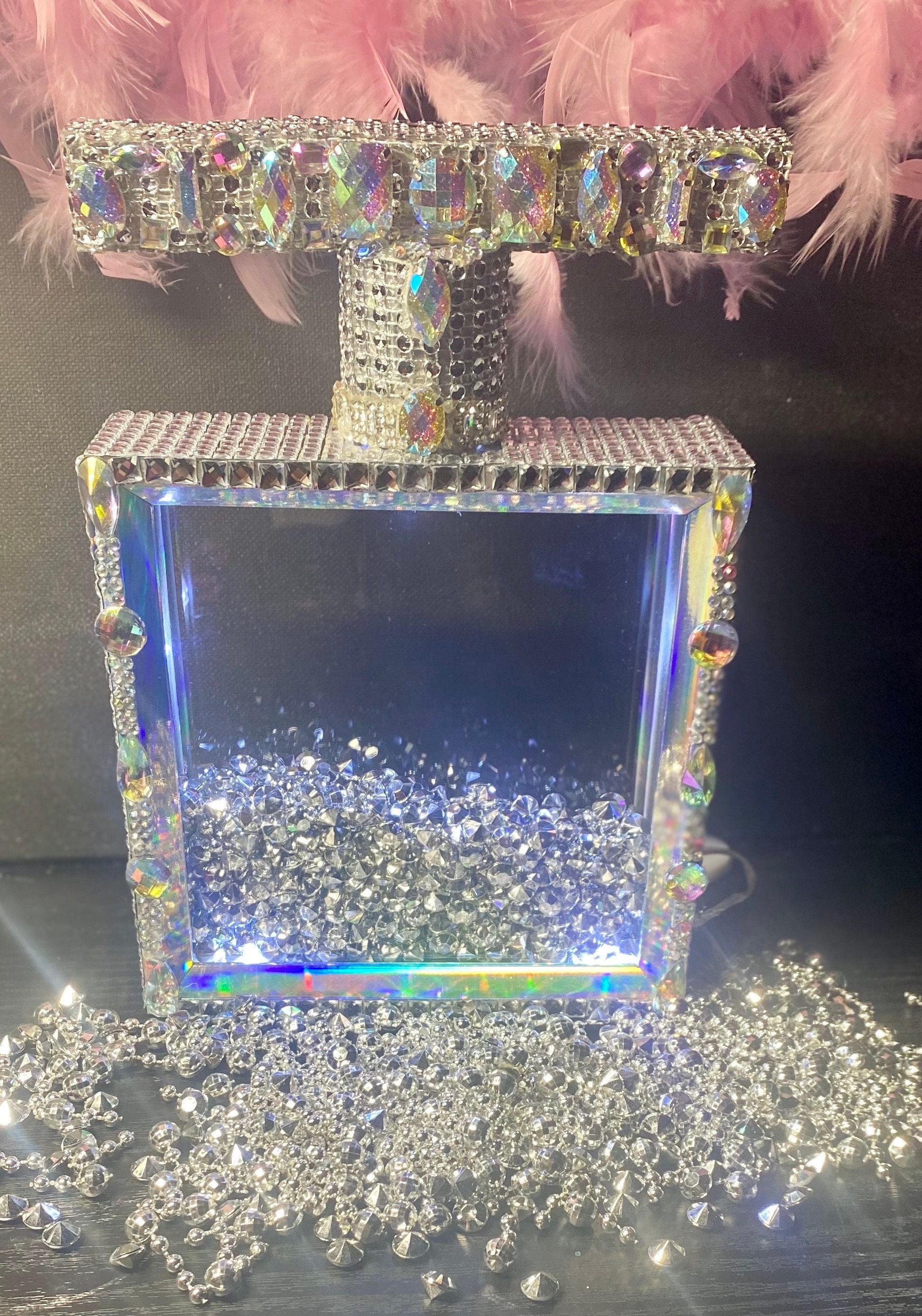 Glam & Dazzle Perfume Decor w/ light