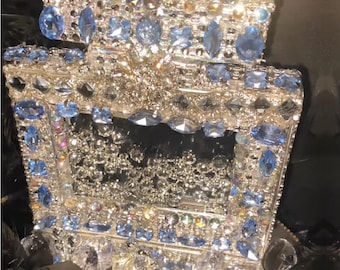 Perfumes Bottle Mini Soft Blue Gems