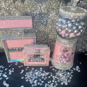 Glam Pink Decor Set