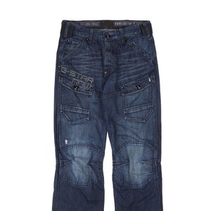  G-Star Raw Jeans ajustados 5620 con cremallera 3D para hombre,  Usado en Ultramarino : Ropa, Zapatos y Joyería