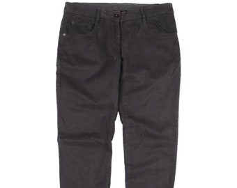 BRUNELLO CUCINELLI Pantalones de algodón gris para hombre Talla 40 IT Ropa de diseñador auténtica