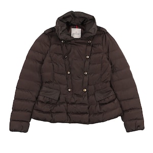 Tahari zoey ruffle sales hem puffer jacket