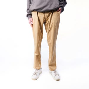 ARMANI JEANS Chino Pants Beige Cotton Men&#39;s Size 54