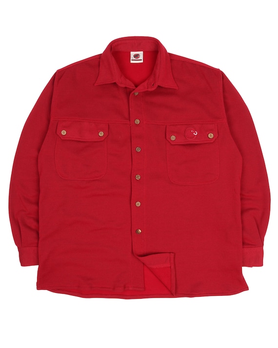 Mammut, MAMMUT Red Mens Outdoor Cotton Shirt Size M