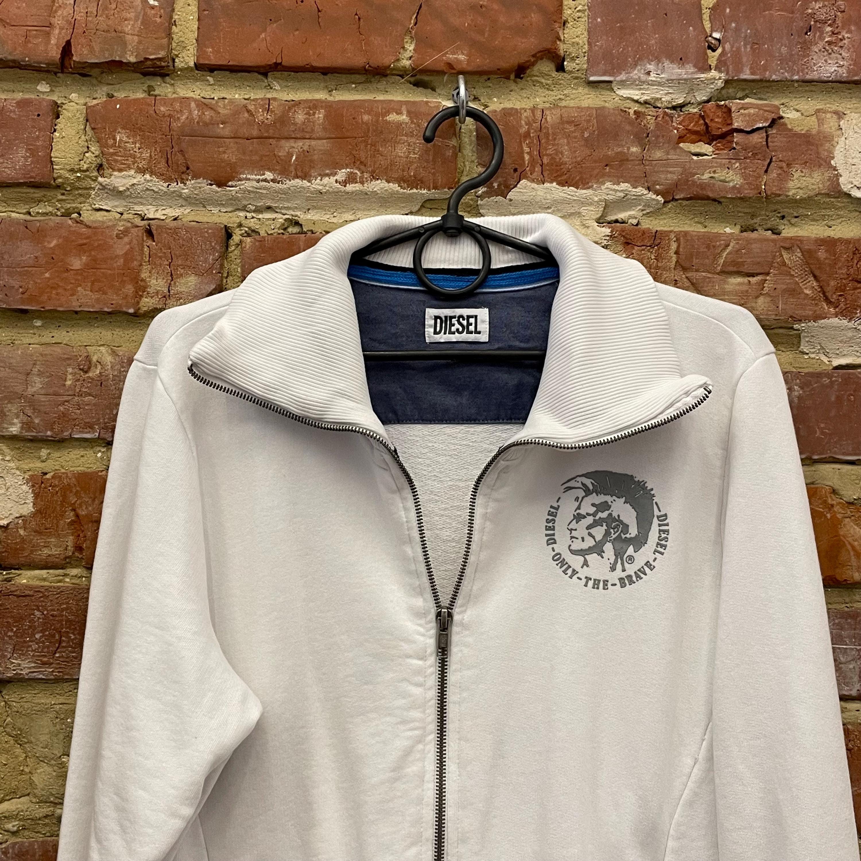 DIESEL グレー パーカー 90s 00s archive vintage 中古・古着通販】DIESEL (ディーゼル) パーカー グレー サイズ:S