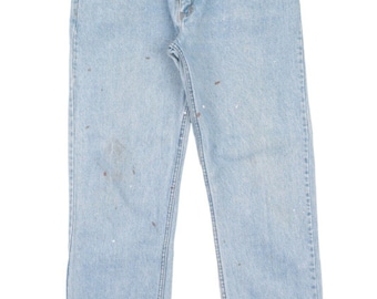 80s Levi’s 501 denim pants W34 L31 Jeans Levi's 501 Vintage W34 L30 Made in USA Antique Pants Jeans