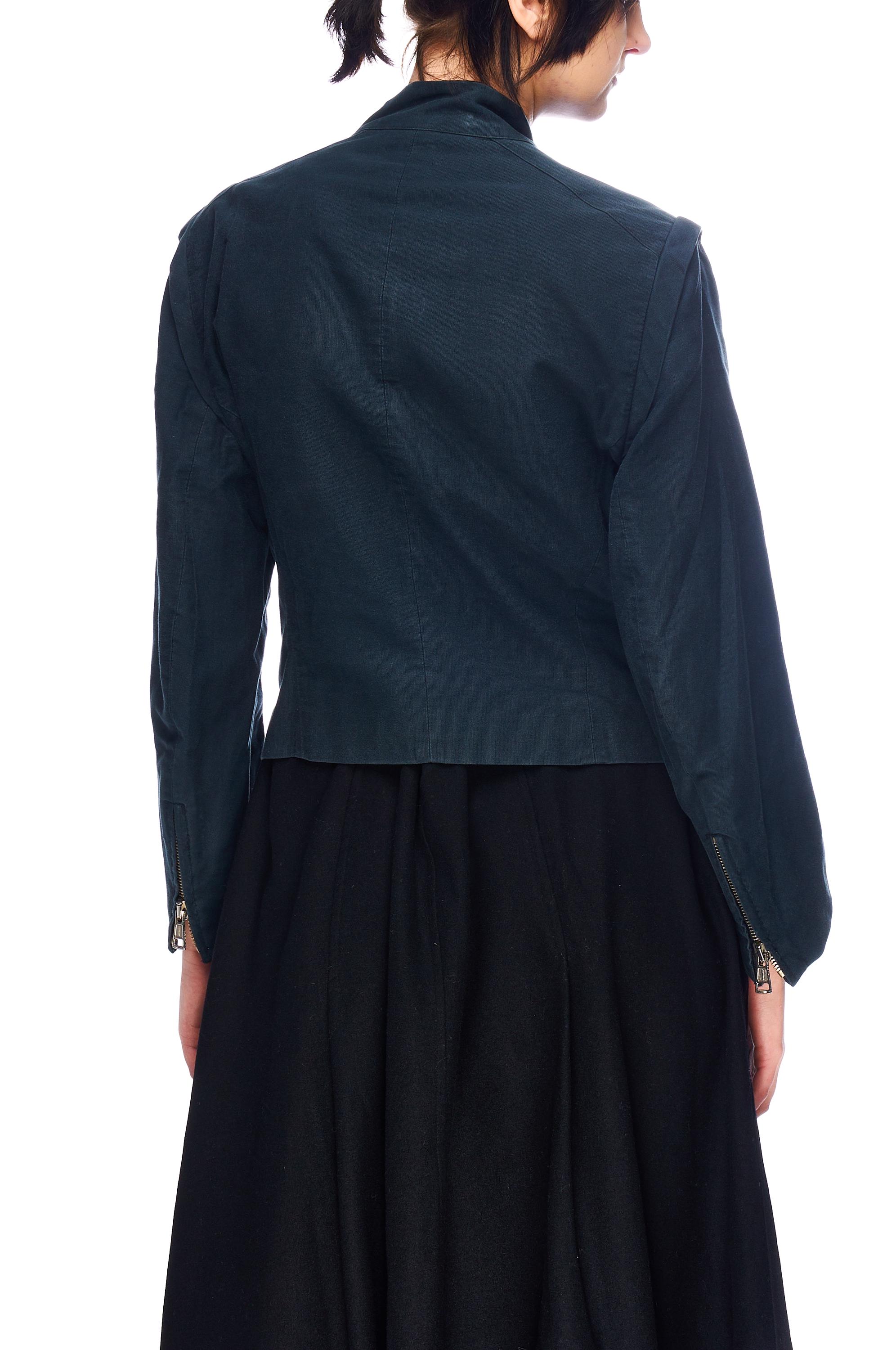 ジャケット・アウター Ann Demeulemeester asymmetry jacket vintage-Ann-Demeulemeester-