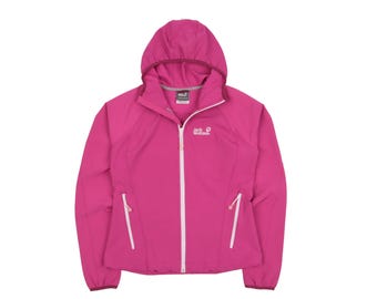 JACK WOLFSKIN roze FlexShield softshell-windjack, maat S