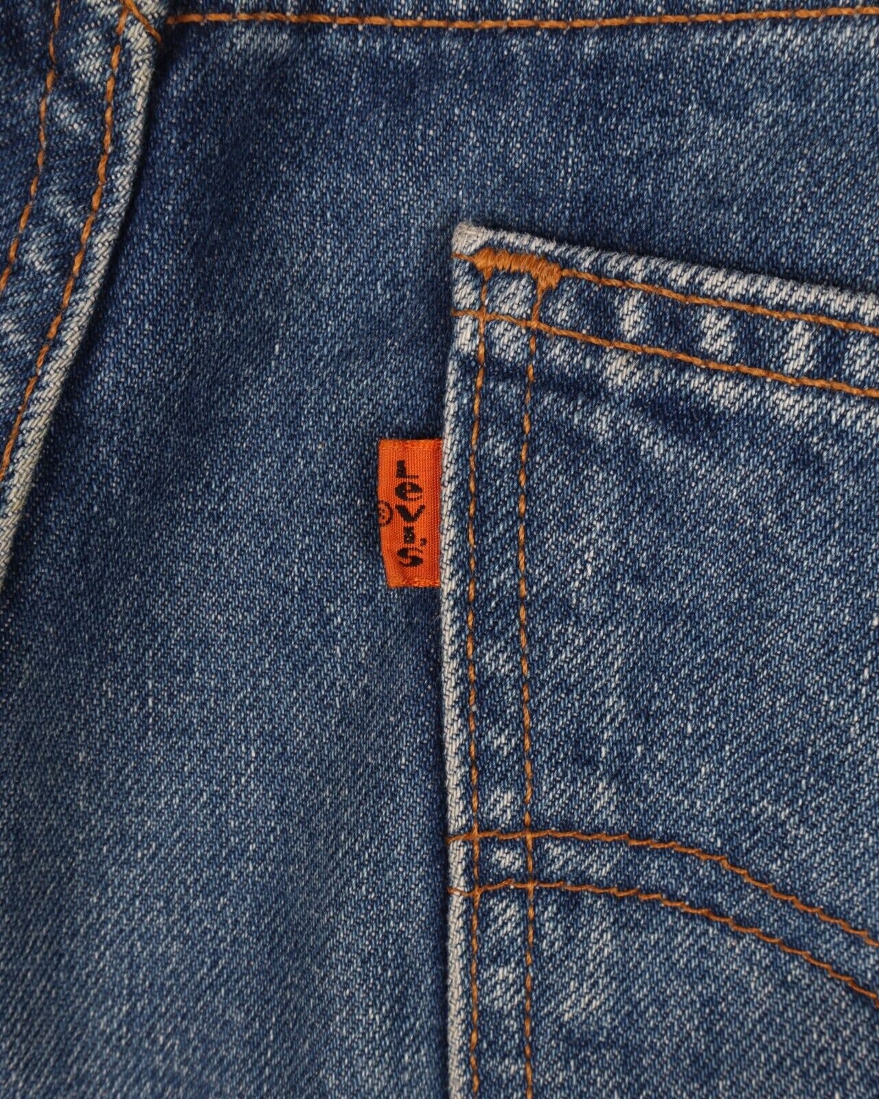 Vintage LEVIS 615 Men's Blue Denim Cotton Distressed Jeans 5