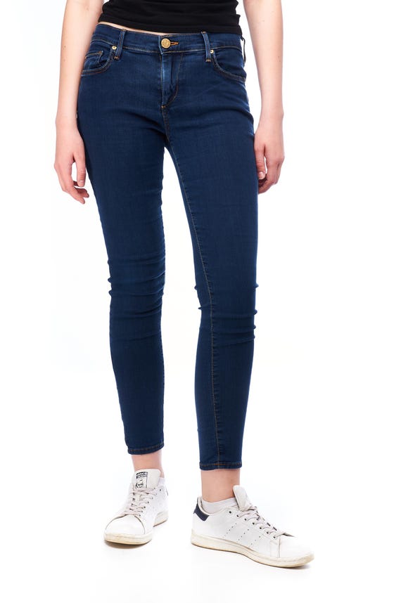 TRUE RELIGION USA ケイシー スキニー ジーンズ ネイビー デニム 