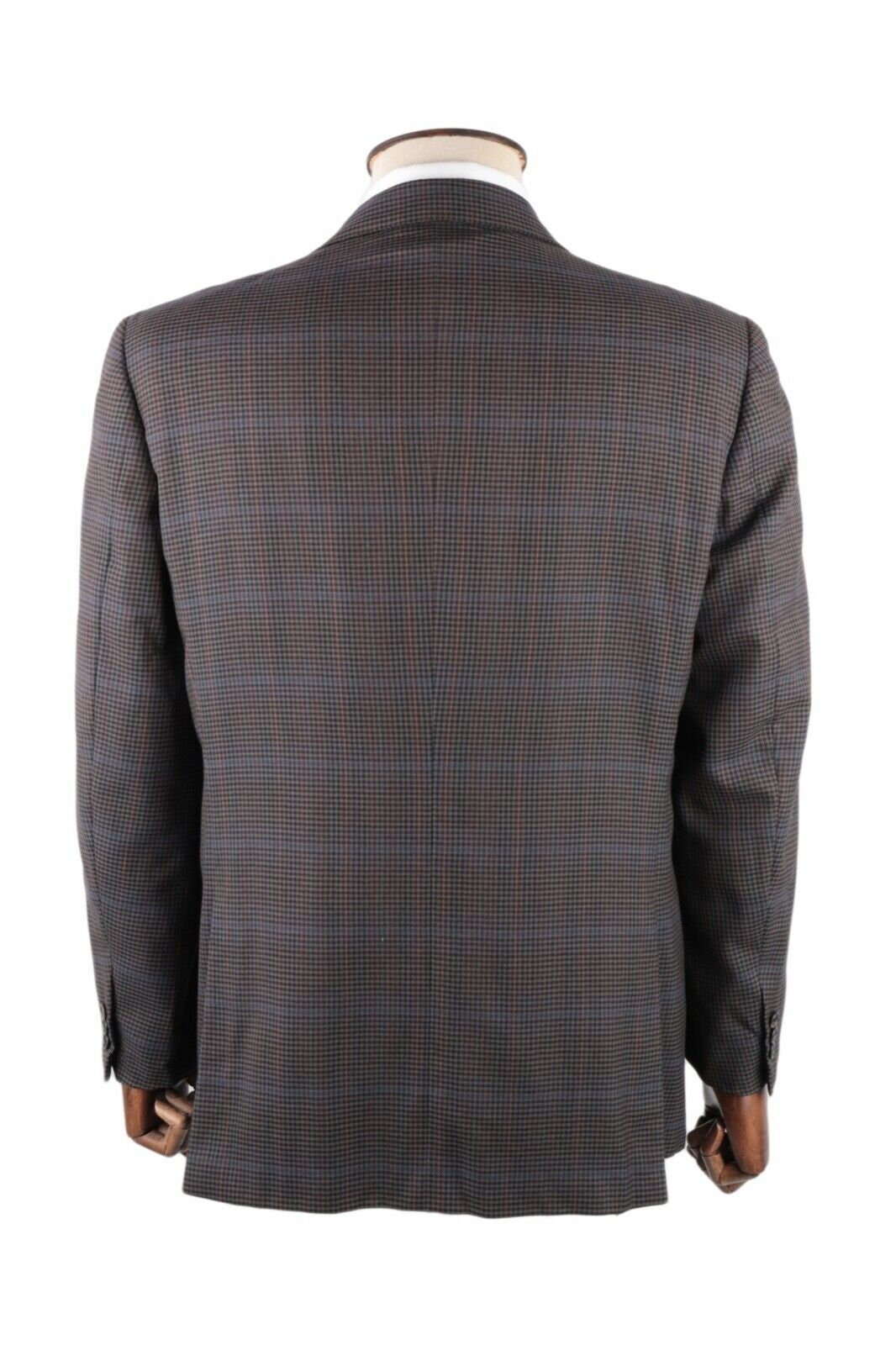 Men's Vintage BRIONI Roman Style Check Wool Blazer Jacket Size 44