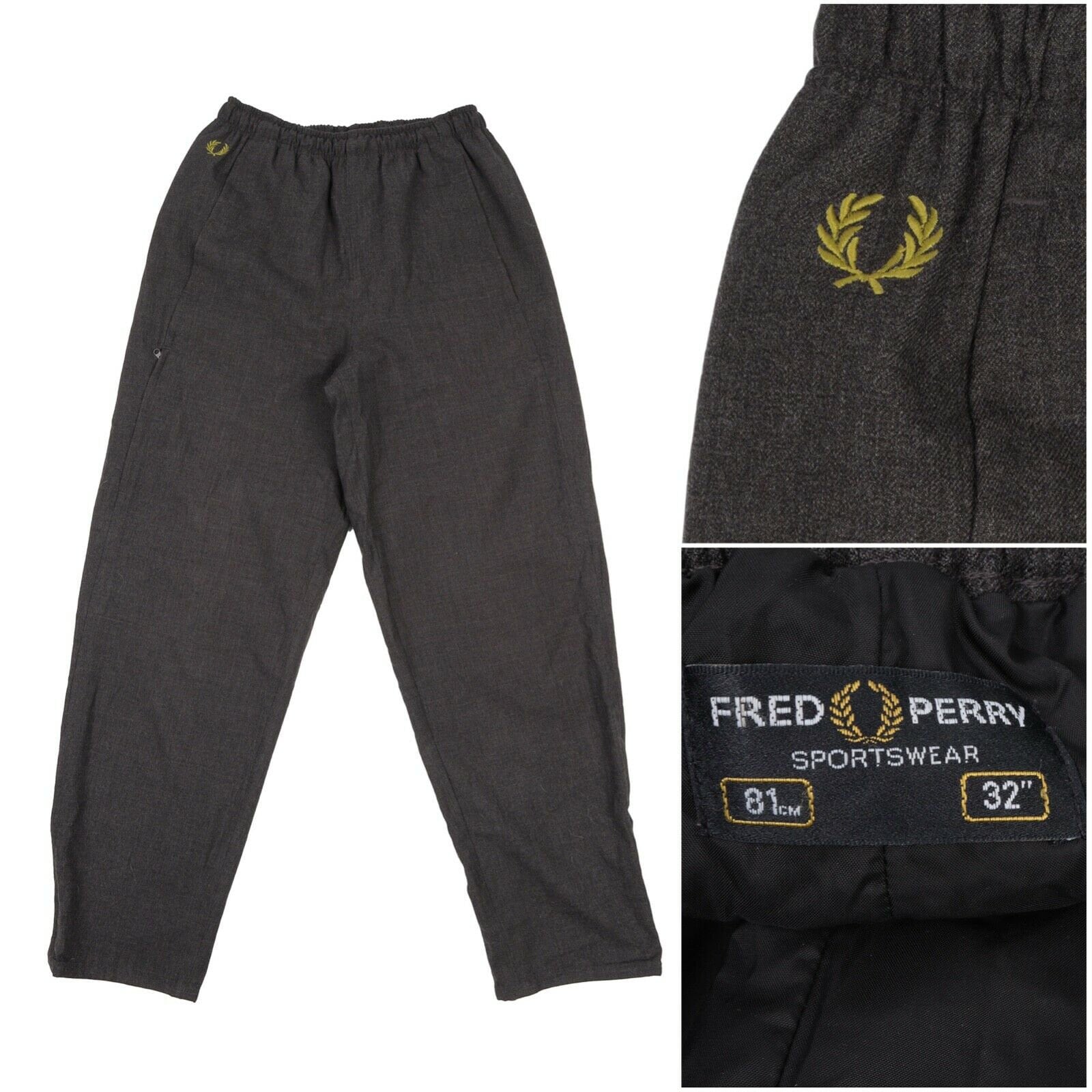 Fred Perry Pants Vintage Size M Fred Perry Tracksuit Track  Etsy
