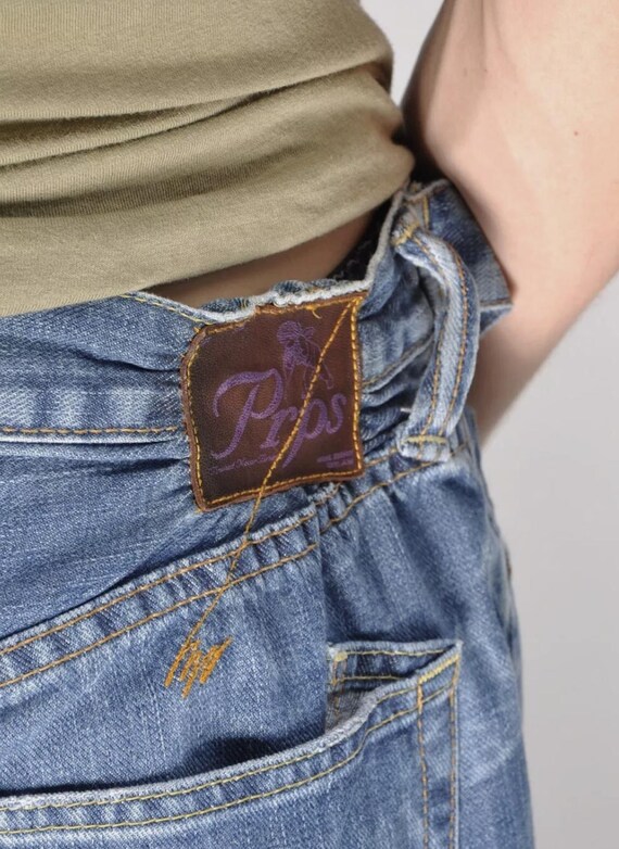 PRPS Jeans Blue Denim Cotton Distressed Mens Japan Pants Size 32