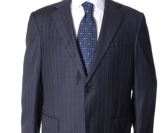 SUITSUPPLY Jacket Grey Wool Sport Coat Blazer Mens Size 52 IT / 42 UK