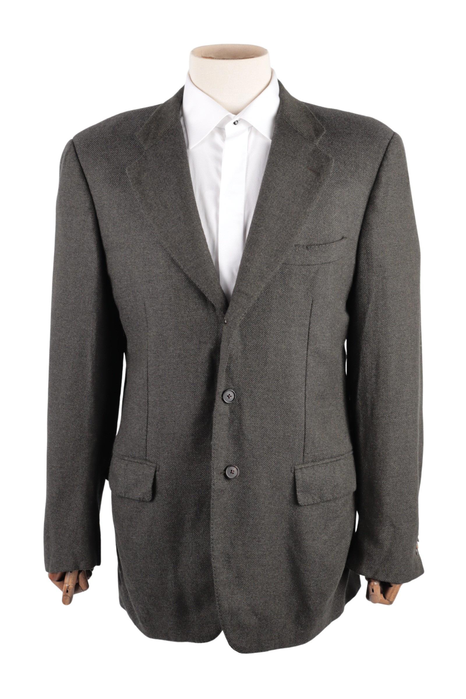 Corneliani, Vintage CORNELIANI Green 100% Cashmere Blazer Jacket Mens Size ~ 40 / 50 L
