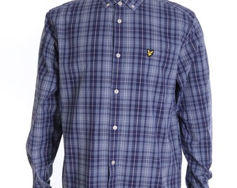 LYLE SCOTT Camisa Algodón Cuadros Multicolor Hombre Talla XL