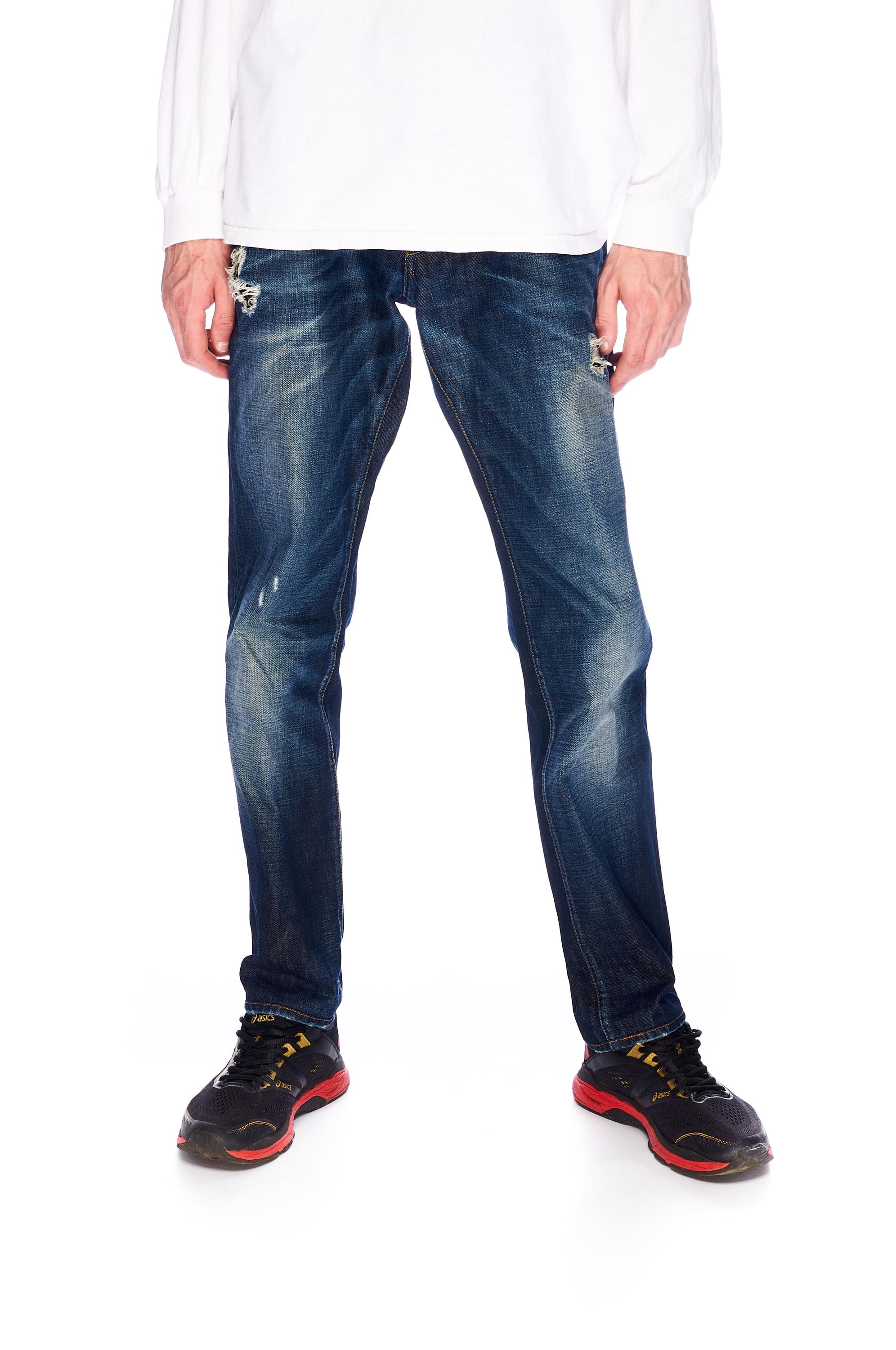 DOLCE & GABBANA Jeans Navy Faded Denim Cotton Men's Trousers Size