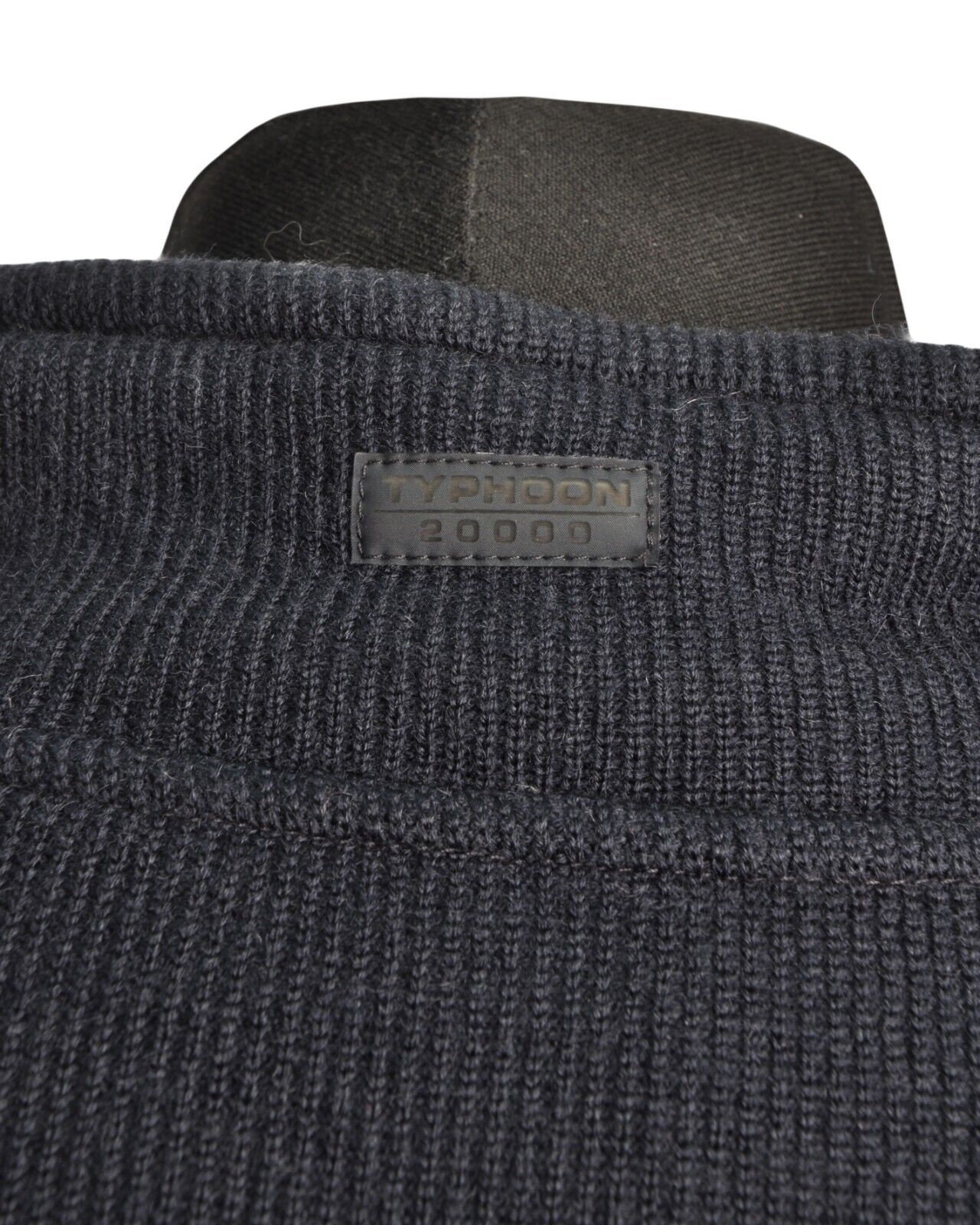 PAUL & SHARK ウールニットカーディガン：メンズ ネイビー フルジップ 