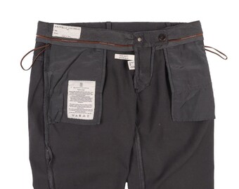 BRUNELLO CUCINELLI メンズ グレー コットンパンツ トラウザー サイズ