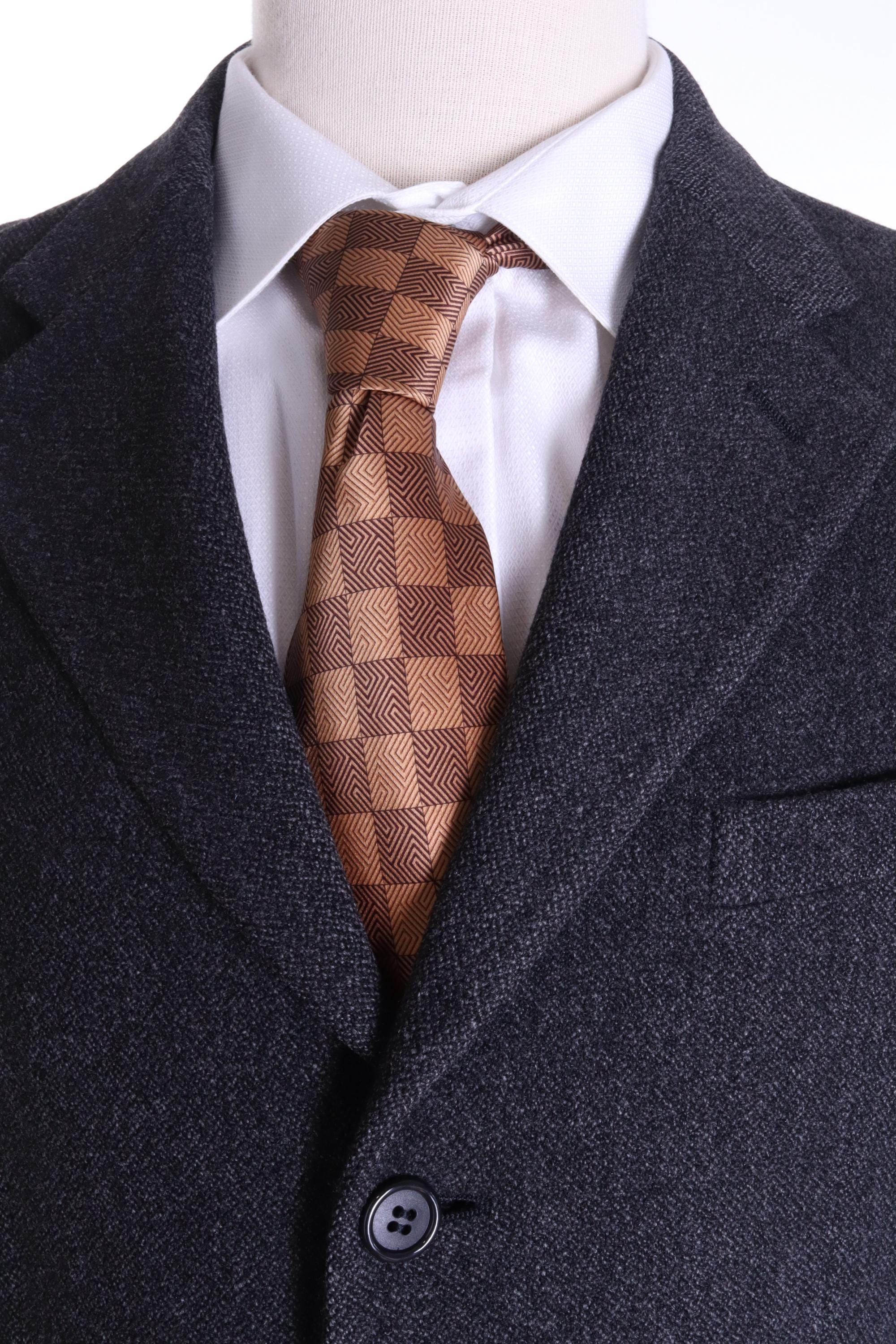 ARMANI COLLEZIONI グレー ウールブレンド ブレザー ジャケット サイズ