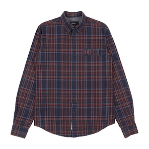 FRED PERRY Men&#39;s Multicolour Check Cotton Shirt Button Down Size S Authentic Designer Wear