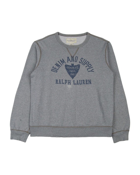 Sweatshirt Ralph Lauren Grijze Trui Grijze Sweater Polo Ralph