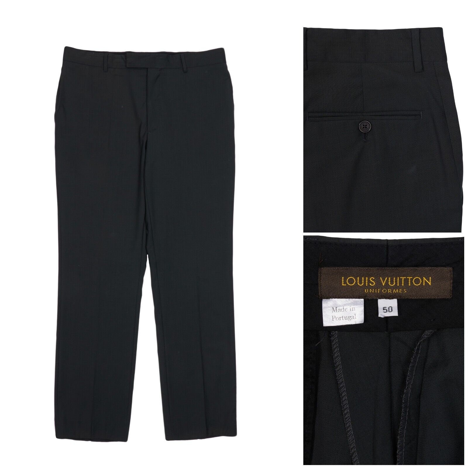 Louis Vuitton Technical Tracksuit Trousers Trouser Pants Blue/Black mens